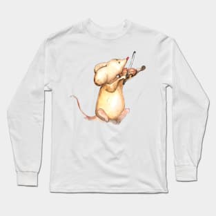 Little Violinist Long Sleeve T-Shirt